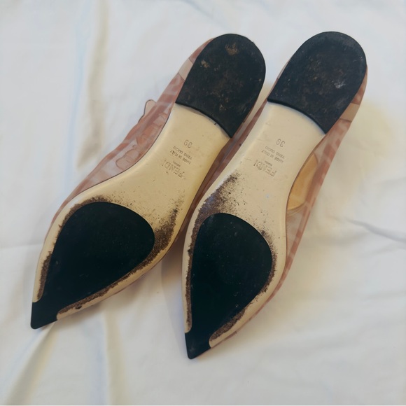 Fendi Ballet Flats- Size 39 (US 9) Authentic! - Picture 4 of 17